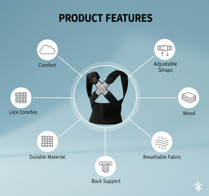 Posture-X Pain Relief Belt Women & Men